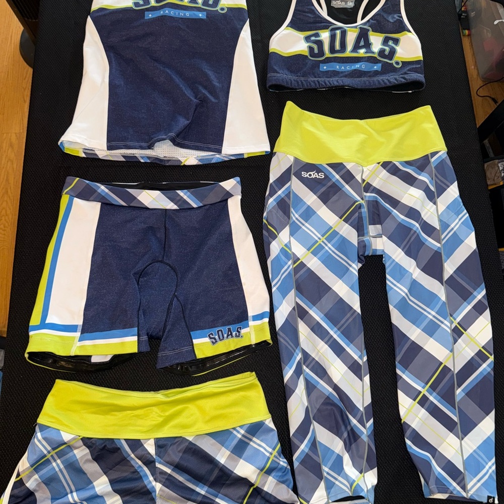 SOAS Racing Triathlon Full Kit Gingham